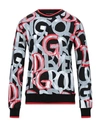Dolce & Gabbana Sweatshirts In Grey
