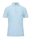 Gran Sasso Polo Shirt In Sky Blue