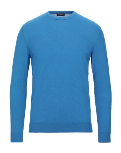 Drumohr Sweaters In Blue