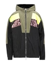 DSQUARED2 DSQUARED2 MAN JACKET BLACK SIZE 38 POLYAMIDE, POLYESTER, POLYURETHANE COATED,41988171HN 1