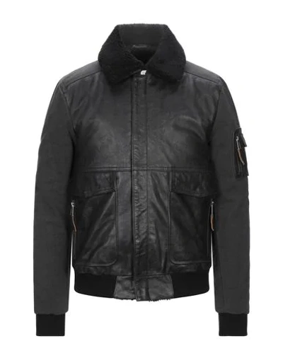 Andrea D'amico Jackets In Black