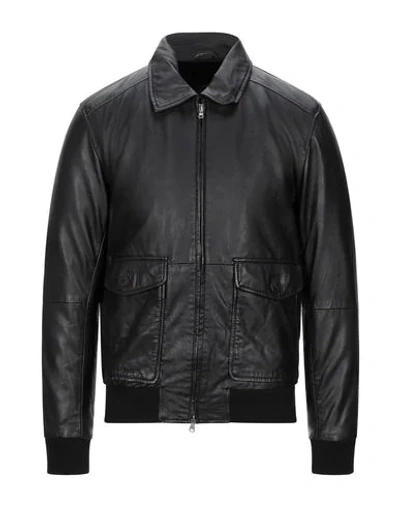Andrea D'amico Jackets In Black