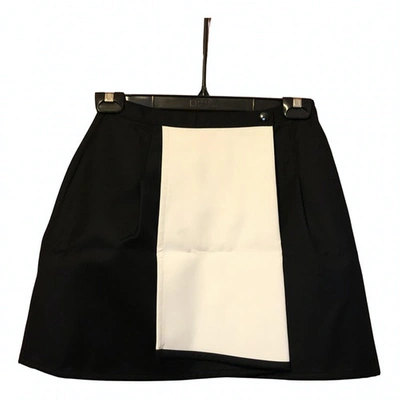 Pre-owned Kenzo Mini Skirt In Black