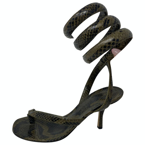 bottega veneta spiral sandals