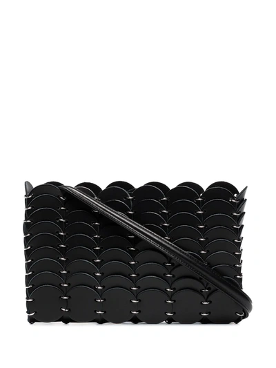 Rabanne Women's Pacoio Leather Shoulder Bag In Black