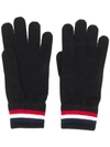 MONCLER LOGO PATCH GLOVES