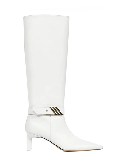 Attico Boots In White