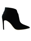 NINALILOU SUEDE ANKLE BOOTS,302620NA/1 BLACK