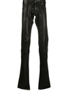 DSQUARED2 LONG LEATHER TROUSERS