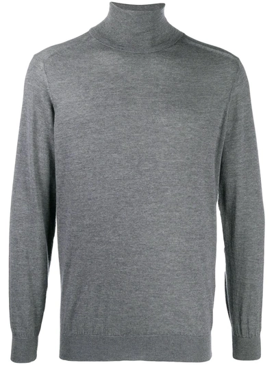 CARUSO ROLL NECK WOOL JUMPER 