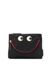 ANYA HINDMARCH EYES ZIPPED POUCH