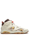 Nike Air Jordan 6 "quai 54" Sneakers In White