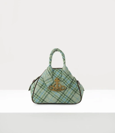 Vivienne Westwood Harris Small Yasmine Bag Green Tartan