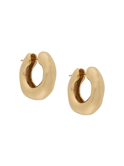 Rejina Pyo Large Hoop Earrings In Gold