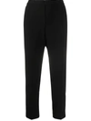 THEORY CROPPED TAPERED TROUSERS,15120975
