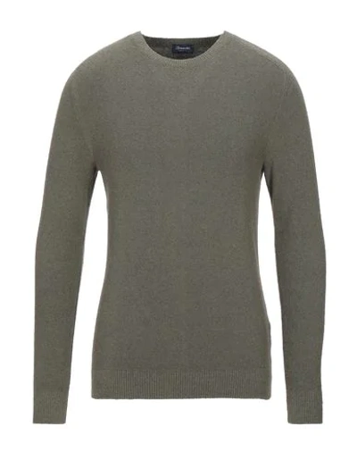 Drumohr Sweaters In Military Green