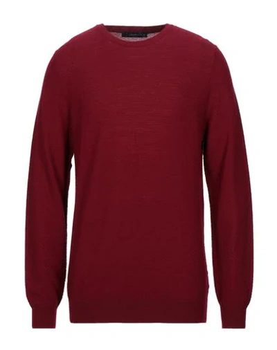 Jeordie's Sweaters In Brick Red