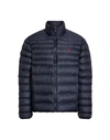 POLO RALPH LAUREN POLO RALPH LAUREN PACKABLE QUILTED JACKET MAN PUFFER MIDNIGHT BLUE SIZE L RECYCLED NYLON,41991729XF 4
