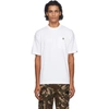 AAPE BY A BATHING APE AAPE BY A BATHING APE WHITE ONE POINT T-SHIRT