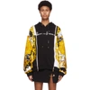 VERSACE BLACK ACANTHUS HOODIE