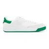 Adidas Originals Rod Laver Vintage Leather Sneaker In White