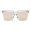 TOM FORD TOM FORD TRANSPARENT SABRINA SUNGLASSES