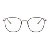THE ROW THE ROW GUNMETAL AND BLACK OLIVER PEOPLES EDITION BOARD MEETING 2 GLASSES