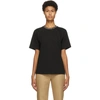 VICTORIA VICTORIA BECKHAM BLACK LOGO T-SHIRT