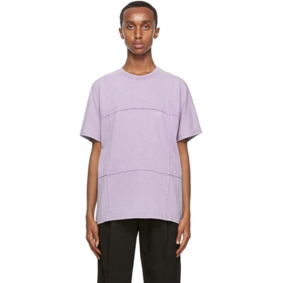 Jacquemus Purple 'le T-shirt Carro' T-shirt