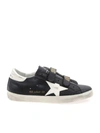 GOLDEN GOOSE OLD SCHOOL BLACK SNEAKERS WITH WHITE STAR