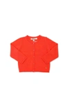 BONPOINT CASHMERE CARDIGAN IN CORAL COLOR