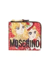 MOSCHINO MARIE ANTOINETTE ANIME WALLET IN RED