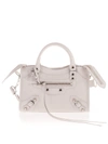 BALENCIAGA CLASSIC CITY BAG IN WHITE