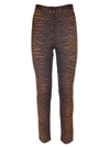 KENZO ANIMAL PRINT LEGGINGS IN BROWN