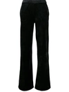 Majestic Flared Style Trousers In Blue