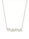 Sydney Evan Women's 14k Yellow Gold & Diamond Mama Necklace