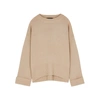 ARCH4 KNIGHTSBRIDGE SAND CASHMERE JUMPER,3911922