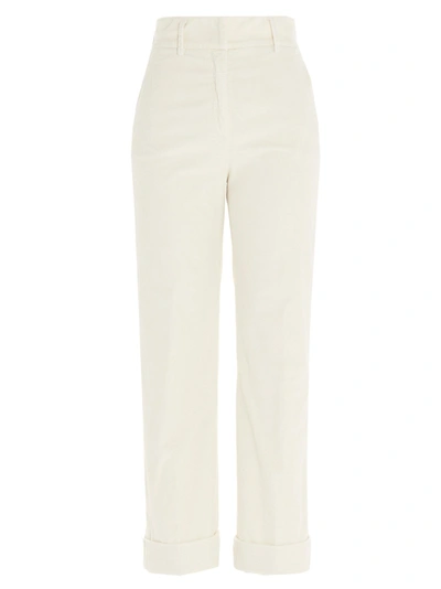 True Royal Women's White Trousers