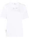 MCQ BY ALEXANDER MCQUEEN MCQ BY ALEXANDER MCQUEEN WOMEN'S WHITE COTTON T-SHIRT,624665RPR219000 L