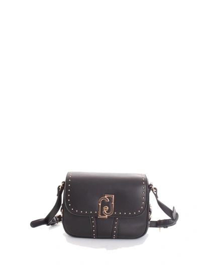 Liu •jo Liu Jo Women's Black Leather Shoulder Bag