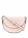 MICHAEL KORS MICHAEL KORS WOMEN'S PINK LEATHER SHOULDER BAG,32T0GT9C6L187 UNI