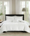 MADISON PARK NICOLETTE COTTON 4-PC. DUVET COVER SET, FULL/QUEEN