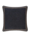 J Queen New York Lazaro Sham, European Bedding In Indigo