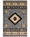 Abbie & Allie Rugs Paramount Par-1094 7'10" X 11'2" Area Rug In Charcoal