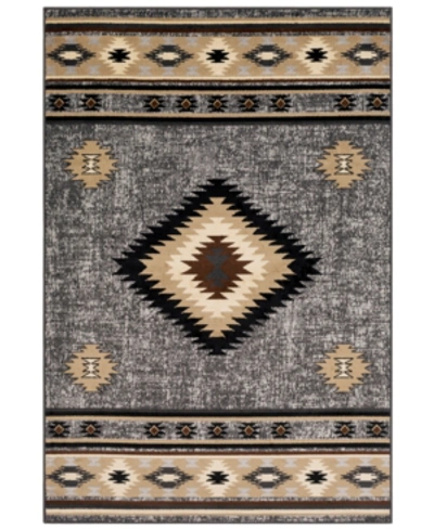 Abbie & Allie Rugs Paramount Par-1094 7'10" X 11'2" Area Rug In Charcoal