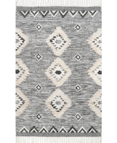 Nuloom Savannah Spmo01a Black 5' X 8' Area Rug