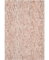 SAFAVIEH ABSTRACT 468 BEIGE AND RUST 5' X 8' AREA RUG