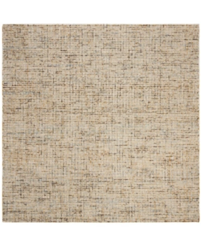 Safavieh Abstract 468 Gold And Blue 6' X 6' Square Area Rug