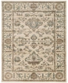 Km Home Closeout!  3562/0021/bone Cantu Ivory/ Cream 5'3" X 7'3" Area Rug In Cream