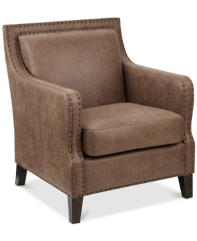 Furniture Seth Accent Chair In Brown